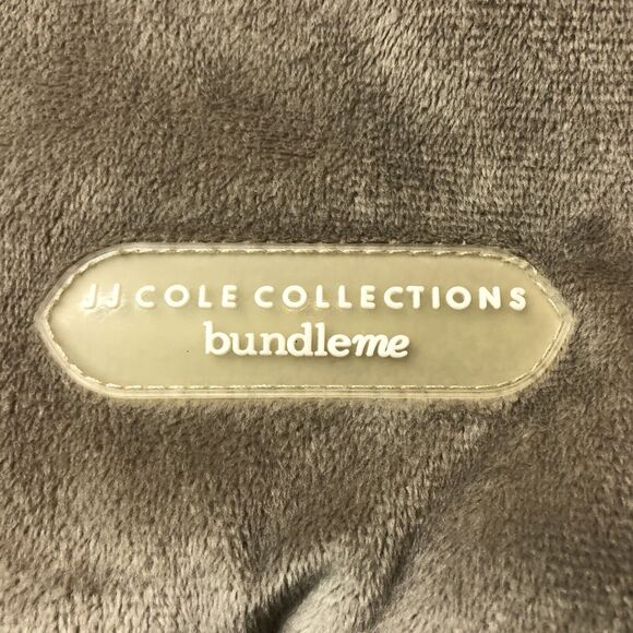 JJ Cole Urban Bundle Me Infant Carrier Car Seat Cover Brown Taupe Faux Fur Lined - Picture 9 of 12